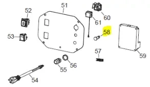Veloci Heater Replacement Lamp – 48.9025