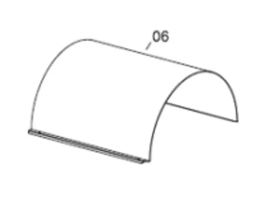 Veloci 48.9059 HEATER REPLACEMENT INSPECTION PANEL BLAZE 200