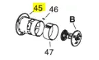 Veloci Heater Replacement Blast tube - Blaze 300 – 48.9096