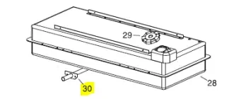 Veloci Heater Replacement Wheel axle for 300 – 48.9109