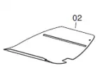 Veloci Heater Replacement Lower mobile protection – 48.9125