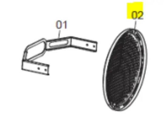 Veloci 48.9136 HEATER REPLACEMENT FRONT DISC