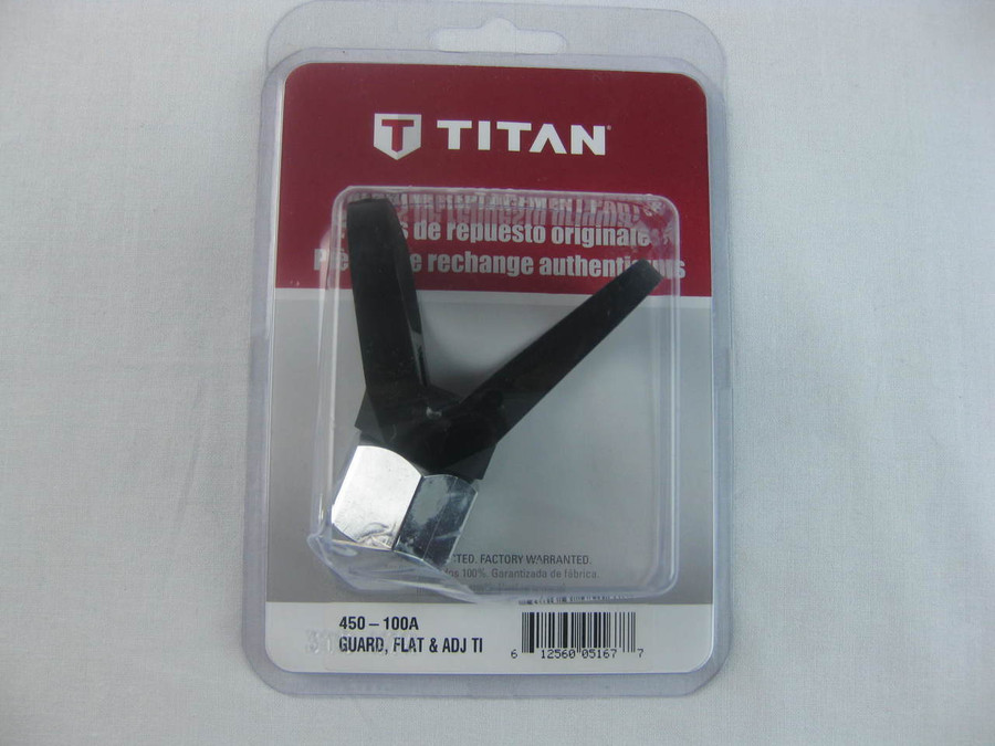 Titan 450-100A Flat Tip Guard 7/8"