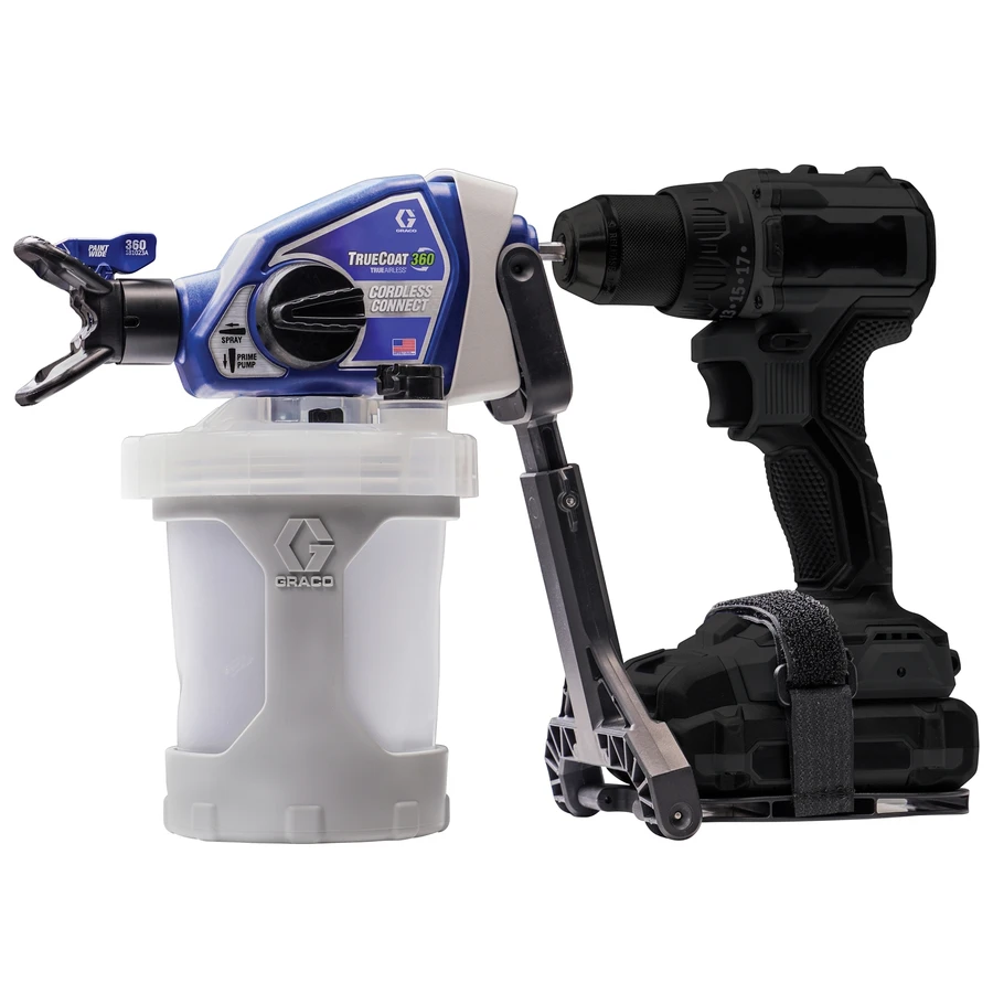 Graco 26D360 TRUECOAT 360 CORDLESS CONNECT DRILL SPRAYER