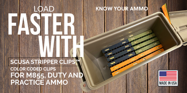 SCUSA Stripper Clips™ a Must for Every Shooter