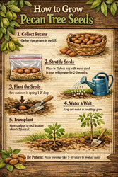 How to Grow Pecan Tree Seeds