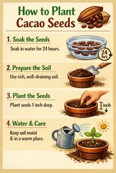 How to Plant a Cacao Tree from Seed
