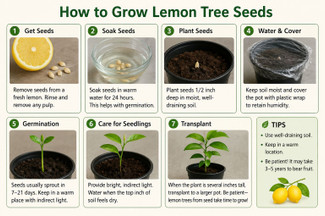 How to Grow Lemon Tree Seeds