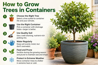 How to Grow Trees in Containers
