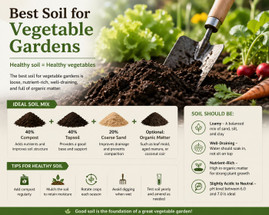 Best Soil for Vegetable Gardens