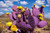 Purple Prickly Pear Cactus