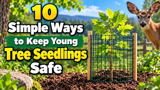 10 Simple Ways to Keep Young Tree Seedlings Safe