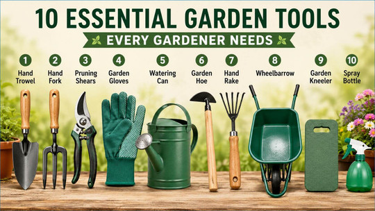 10 Essential Garden Tools Every Gardener Needs