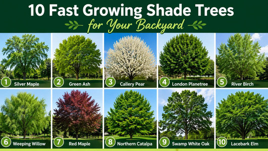 10 Fast Growing Shade Trees for Your Backyard