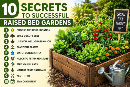 10 Secrets to Successful Raised Bed Gardens