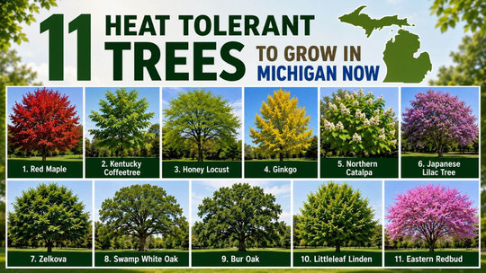 11 Heat Tolerant Trees to Grow in Michigan Now