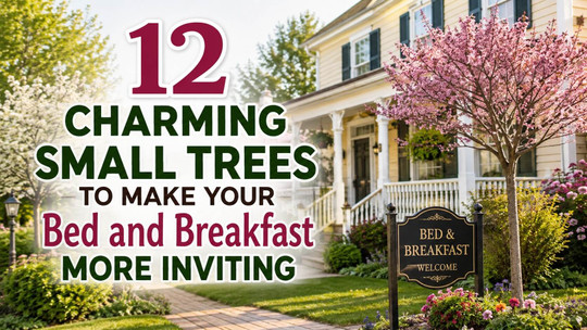 12 Charming Small Trees to Make Your Bed and Breakfast More Inviting