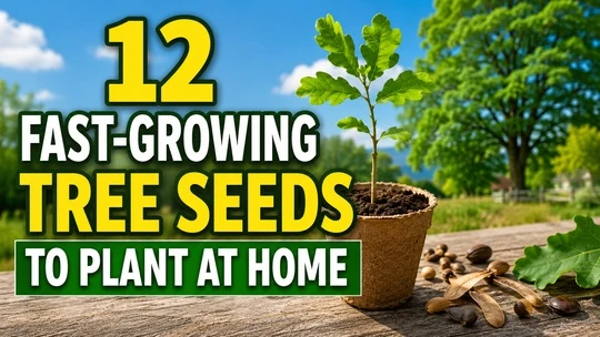 12 Fast-Growing Tree Seeds to Plant at Home