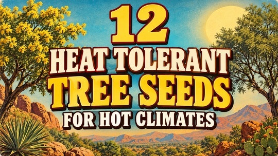 12 Heat-Tolerant Tree Seeds for Hot Climates