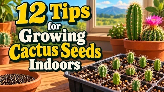 12 Tips for Growing Cactus Seeds Indoors