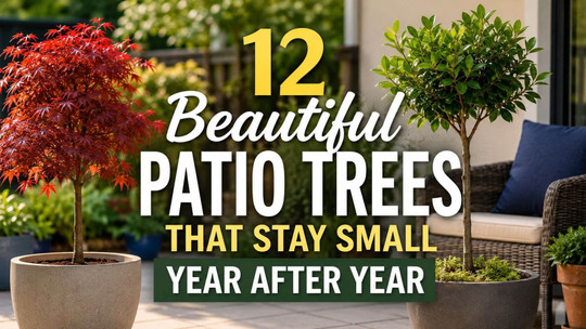 12 Beautiful Patio Trees That Stay Small Year After Year