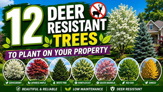 12 Deer Resistant Trees to Plant on Your Property