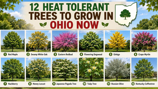 12 Heat Tolerant Trees to Grow in Ohio Now