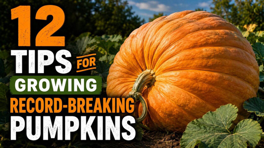 12 Tips for Growing Record-Breaking Pumpkins