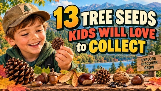 13 Tree Seeds Kids Will Love to Collect