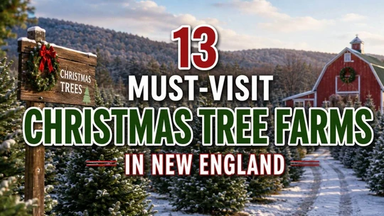 13 Must-Visit Christmas Tree Farms in New England