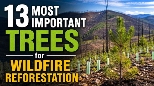 13 Most Important Trees for Wildfire Reforestation