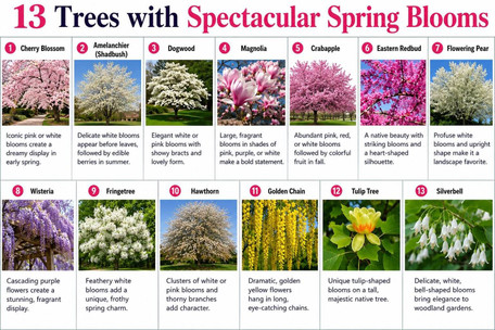 13 Trees with Spectacular Spring Blooms