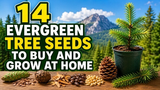 14 Evergreen Tree Seeds to Buy and Grow at Home