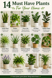 14 Must Have Plants For Your Home