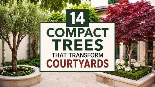 14 Compact Trees That Transform Courtyards