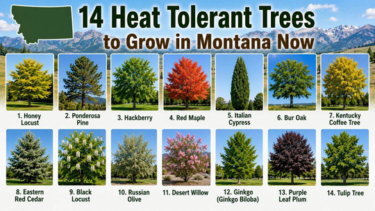 14 Heat Tolerant Trees to Grow in Montana Now