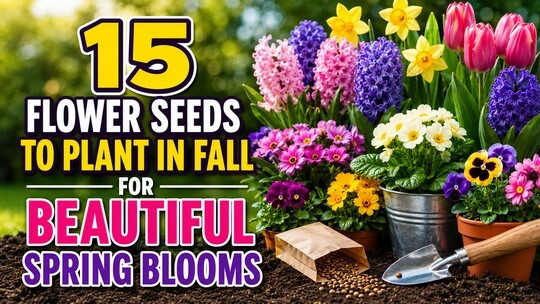 15 Flower Seeds to Plant in Fall for Beautiful Spring Blooms