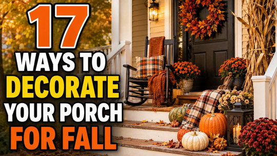 17 Ways to Decorate Your Porch for Fall