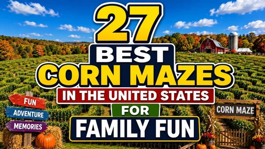 27 Best Corn Mazes in the United States for Family Fun