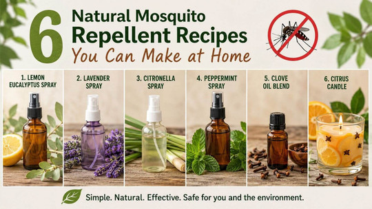 6 Natural Mosquito Repellent Recipes You Can Make at Home