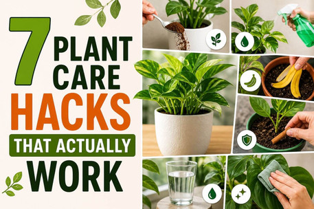 7 Plant Care Hacks That Actually Work
