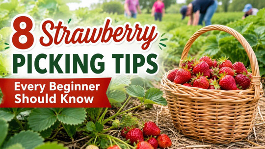 8 Strawberry Picking Tips Every Beginner Should Know
