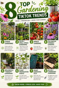 8 Top Gardening TikTok Trends