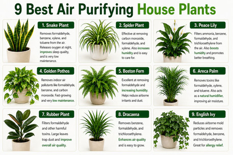 9 Best Air Purifying House Plants