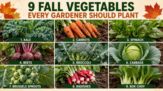 9 Fall Vegetables Every Gardener Should Plant