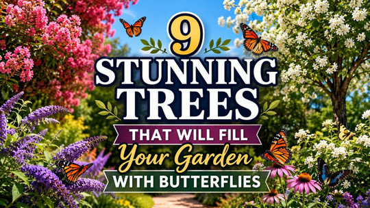 9 Stunning Trees That Will Fill Your Garden With Butterflies