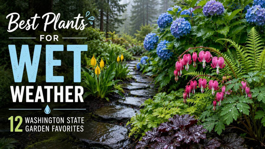 Best Plants for Wet Weather: 12 Washington State Garden Favorites