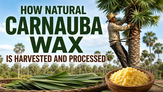 How Natural Carnauba Wax Is Harvested and Processed