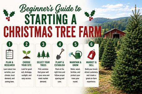 Beginner’s Guide to Starting a Christmas Tree Farm