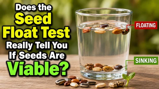 Does the Seed Float Test Really Tell You If Seeds Are Viable?